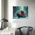 thumbnail image 3 of JEUXUS Cthulhu Giant Artwork Poster Decorative Painting Canvas Wall Art Living Room Posters Gifts Bedroom Painting 20x16in, 3 of 4