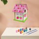 thumbnail image 4 of 3xDIY Casa Para Pájaros Sin Pintar Construir Pintura Colgante Juego De Casa Para Pájaros De Madera Craft B, 4 of 8