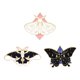 thumbnail image 4 of Juego de alfileres de esmalte de mariposa, alfileres de mochila de esmalte lindo, alfileres de solapa de esmalte de terror, broches de alfileres de mariposa esmaltados, alfileres de solapa para i, 4 of 5