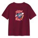 thumbnail image 2 of Camiseta básica para mujer Yinane Ropa de calle clásica Ropa estampada de moda Cuello Redondo Tops de verano, 2 of 8