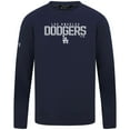 thumbnail image 2 of Men's Levelwear  Navy Los Angeles Dodgers Mandate Carve Tri-Blend Sweatshirt, 2 of 3