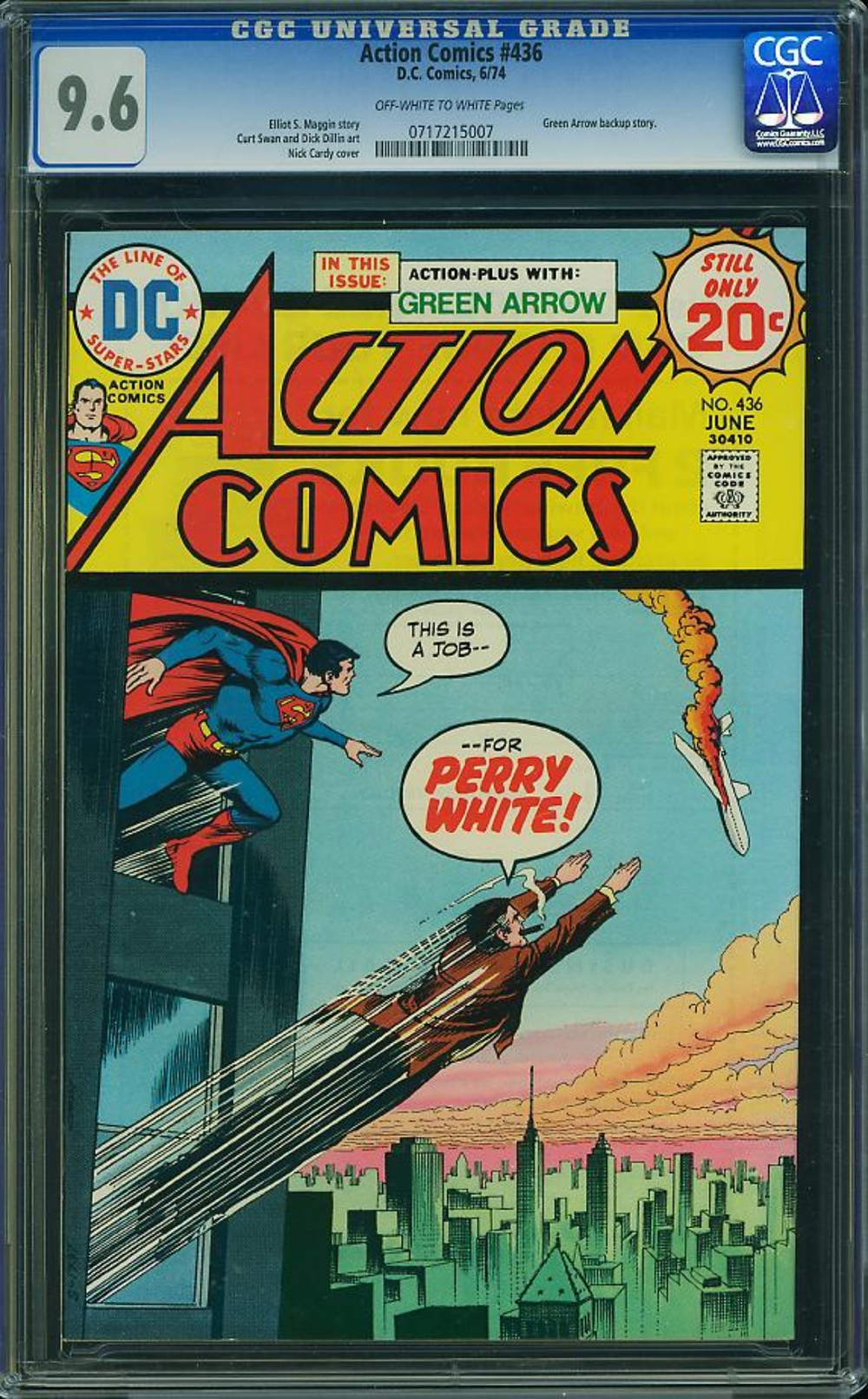 Cover of Action Comics #436