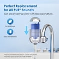 thumbnail image 2 of Filtro de agua Waterdrop de repuesto certificado NSF PUR RF-9999, 2 of 7