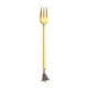 thumbnail image 1 of Xihbxyly Oferta del día Liquidación Inicio Decoraciones navideñas Tenedor de café de metal Cuchara para revolver Decoraciones para la mesa navideña Año Nuevo, 1 of 2