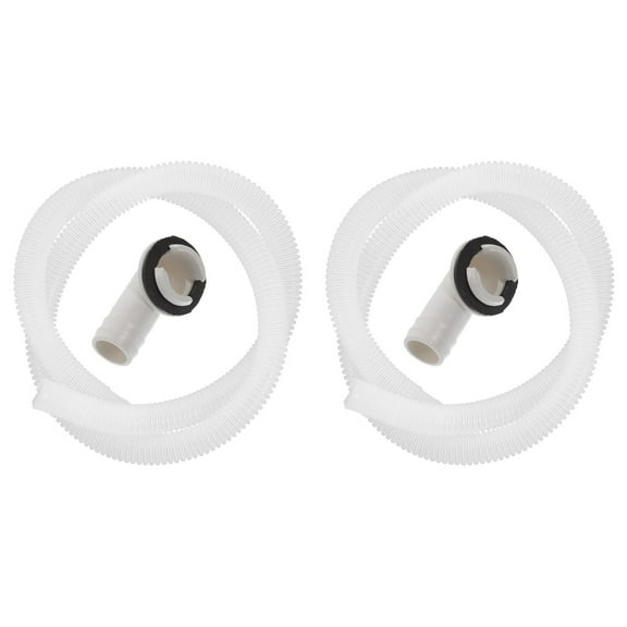 Set of 2 Air Conditioner Drain Kit Clear Tube Cage Portable Conditioners Hose Window