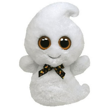 TY Beanie Boos - PHANTOM the Ghost (Solid Eye Color) (Medium Size - 9 inch)