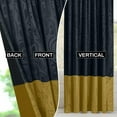 thumbnail image 7 of DONGPAI 2 Panels Crushed Velvet Curtains Floral Pattern Blackout Thermal Insulated Velvet Curtain Drapes for Living Room, Bedroom, 52"x 108", 7 of 7