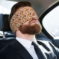 thumbnail image 5 of Wukai Hot Fresh Pizza Print Sleep Mask - Eye Mask for Sleeping, Ultra Soft and Skin Friendly Full Eye Covers for Women/Men, Perfect Light Blocking Sleeping Mask, 5 of 7