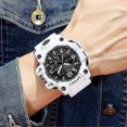 thumbnail image 3 of Reloj de pulsera deportivo militar de cuarzo analógico y digital para hombre, resistente al agua., 3 of 4