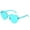 Blue #1, variant on Ladies' Sun Shade Sunglasses Frameless Transparent Glasses Europe And America Candy Color Couple Fishing Glasses