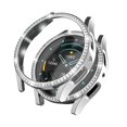 thumbnail image 1 of Galaxy Watch 5 44mm Protective Hard PC Cover Frame with Rhinestone Decoration Durable Watch Band Accessory, 1 of 3