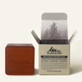 thumbnail image 1 of Alaskacube Deo Wood Jabón de baño para ducha en barra Lujoso aroma amaderado de sándalo elimina el olor corporal Espuma rica de larga duración | Gel de baño, champú, desodorante para hombres y mujeres, 1 of 5