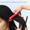 thumbnail image 5 of Unique Bargains Hair Straightening Comb Heat Resistance Home Straightener Hair Styling Comb ABS Rose Red, 5 of 7