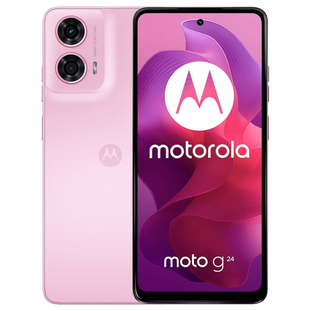 Smartphone Motorola Moto G24 128GB 8GB Rosa Lavanda