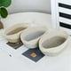 thumbnail image 2 of Rope Storage Baskets Set of 3 Organizer Woven Basket-Portable Cotton Bins for Clothes, Beddings B, 2 of 5