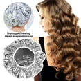 thumbnail image 4 of Soumake 5Pcs Aluminum Foil Hair Heat Hat Reusable Professional Hot Oil Treatment Deep Conditioning Heating Processing Hair Care Hat, 4 of 7