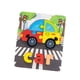 thumbnail image 5 of Rompecabezas de madera con formas y letras para niños de 3 a 6 años. Automóvil, 5 of 9