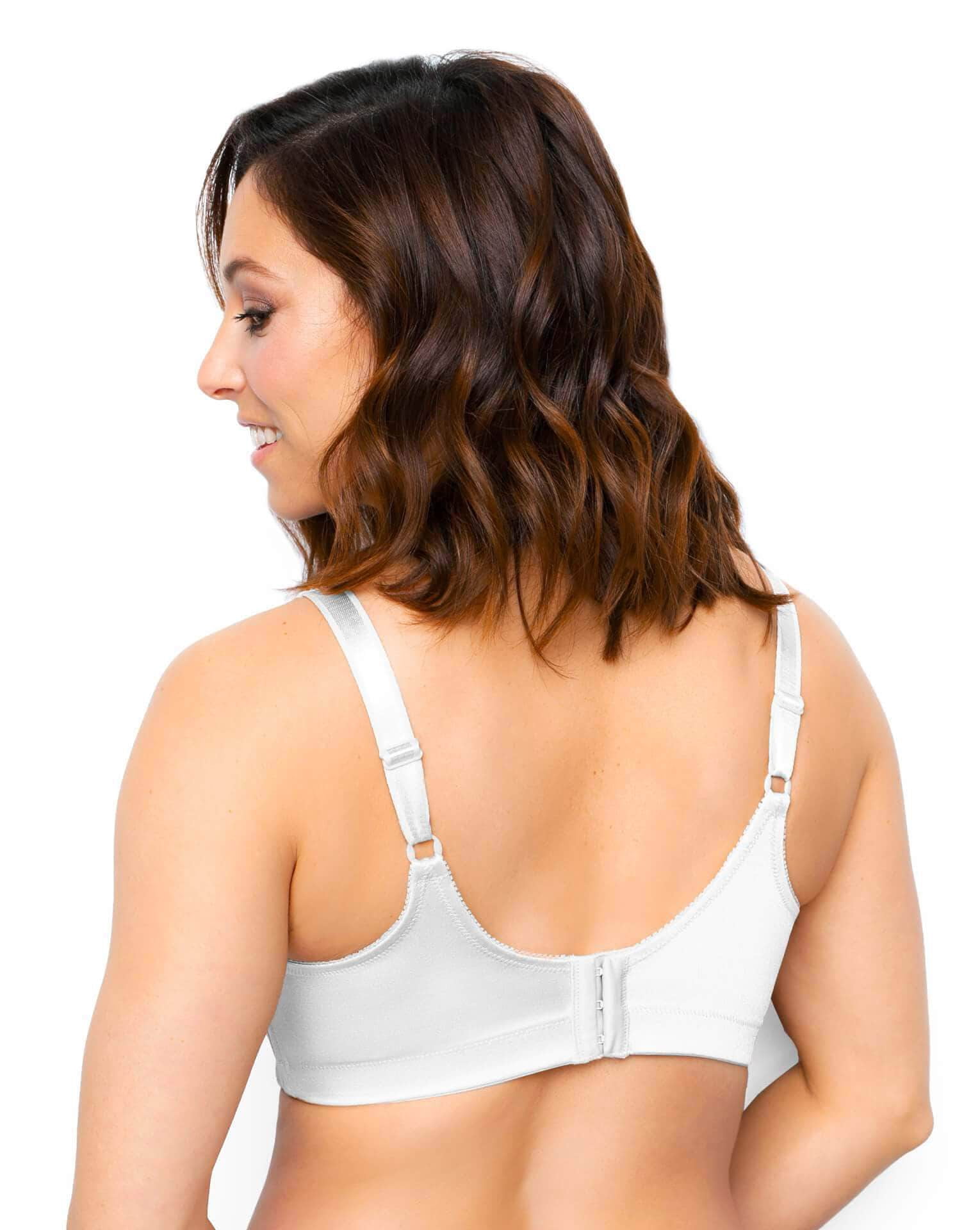 Exquisite Form 5100548 Fully® Slimming Wireless Full-Coverage Bra with Back Closure  Lace
