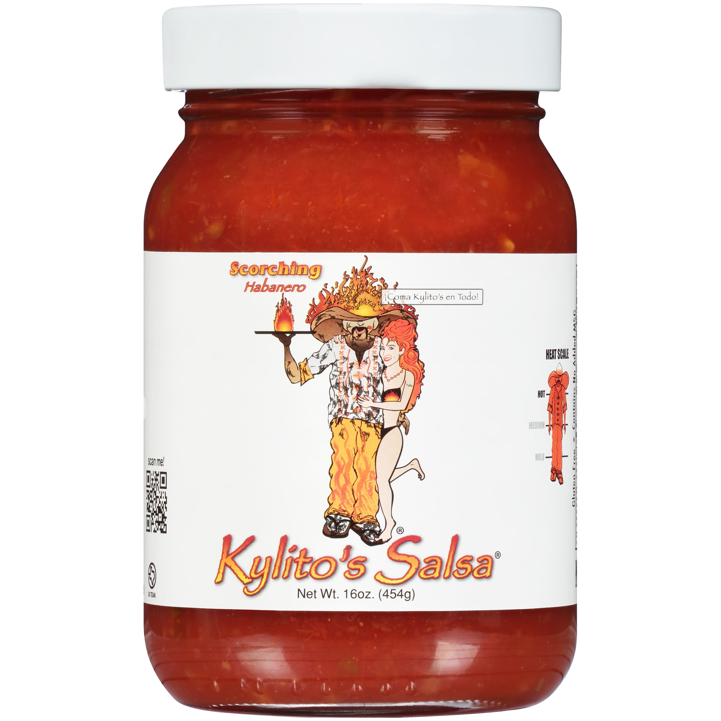 Kylito's Scorching Habenero Salsa, 16 oz