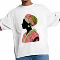 thumbnail image 4 of Camisetas africanas de manga corta informales para hombre y mujer, camisetas gráficas, 4 of 8