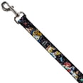thumbnail image 2 of Disney Pet Leash, Dog Leash, Disney Princesses Princes Dancing, 4 Feet Long 1.0 Inch Wide, 2 of 4