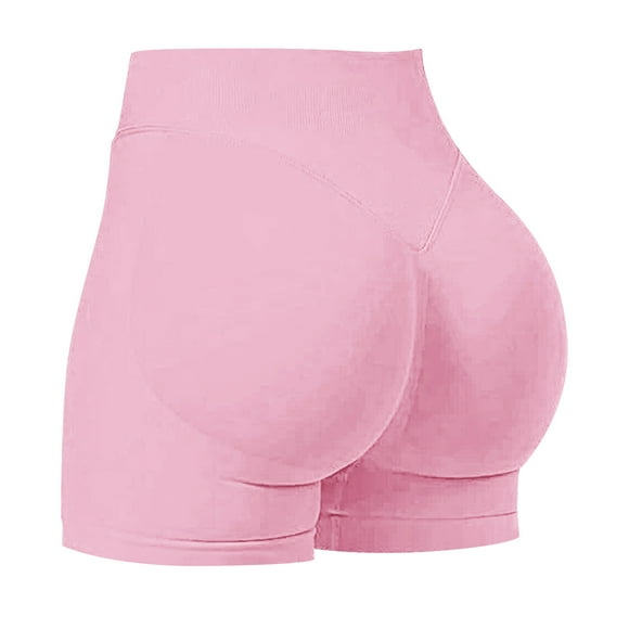 Timegard Shorts de Cycliste pour Femmes Sans Coutures, Effet Rehausseur, Taille Haute, Extensibles, pour l'Entraînement et la Course, pour le Cyclisme
