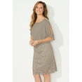 thumbnail image 4 of Catherines Women's Plus Size Embellished Open Sleeve Dress, 4 of 4
