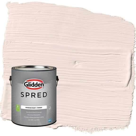 Glidden Spred Brandy Alexander / Red Semi-Gloss Interior Paint with Primer, 1 Gallon