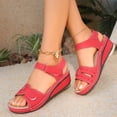 thumbnail image 6 of Willtoo Orthopedic Sandals for Women Fashion, Womens Walking Slippers with Arch Support Open Toe Ankle Strap Espadrilles Platform Wedge Sandals for Women Summer Dressy Comfortable Slip On Flip Flops, 6 of 6