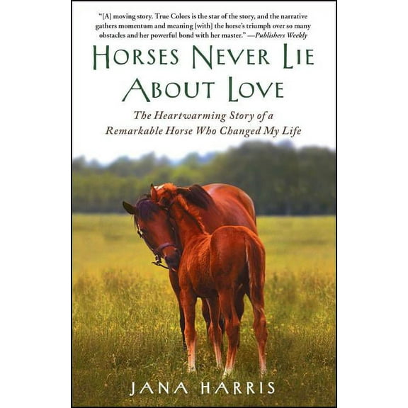 Horses Never Lie about Love: The Heartwarming Story of a Remarkable Horse Who Changed My Life, (Paperback)