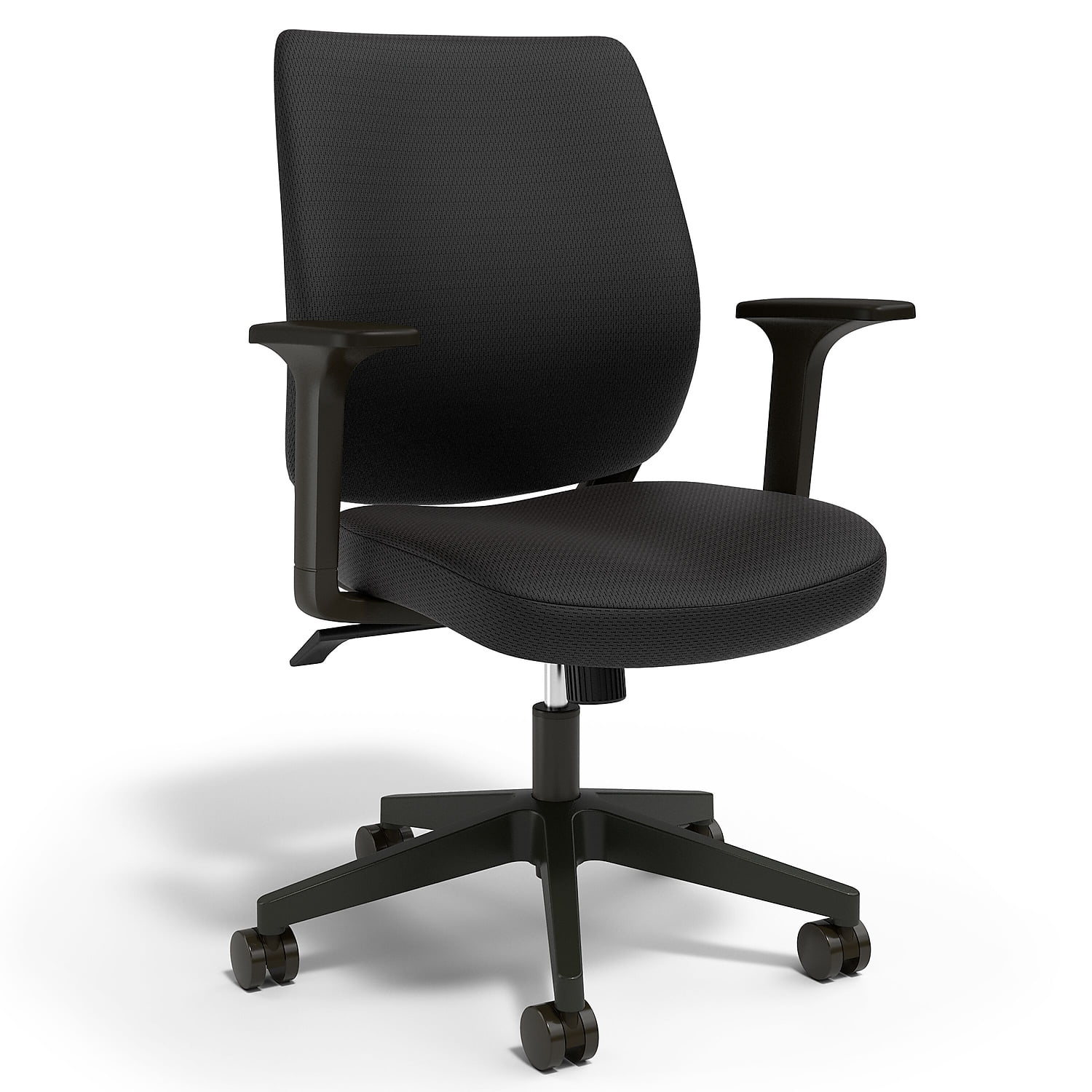 Union and Scale Marrett Mesh Office Chair with Tilt Mechanism and Durable Base Black 53249 Walmart