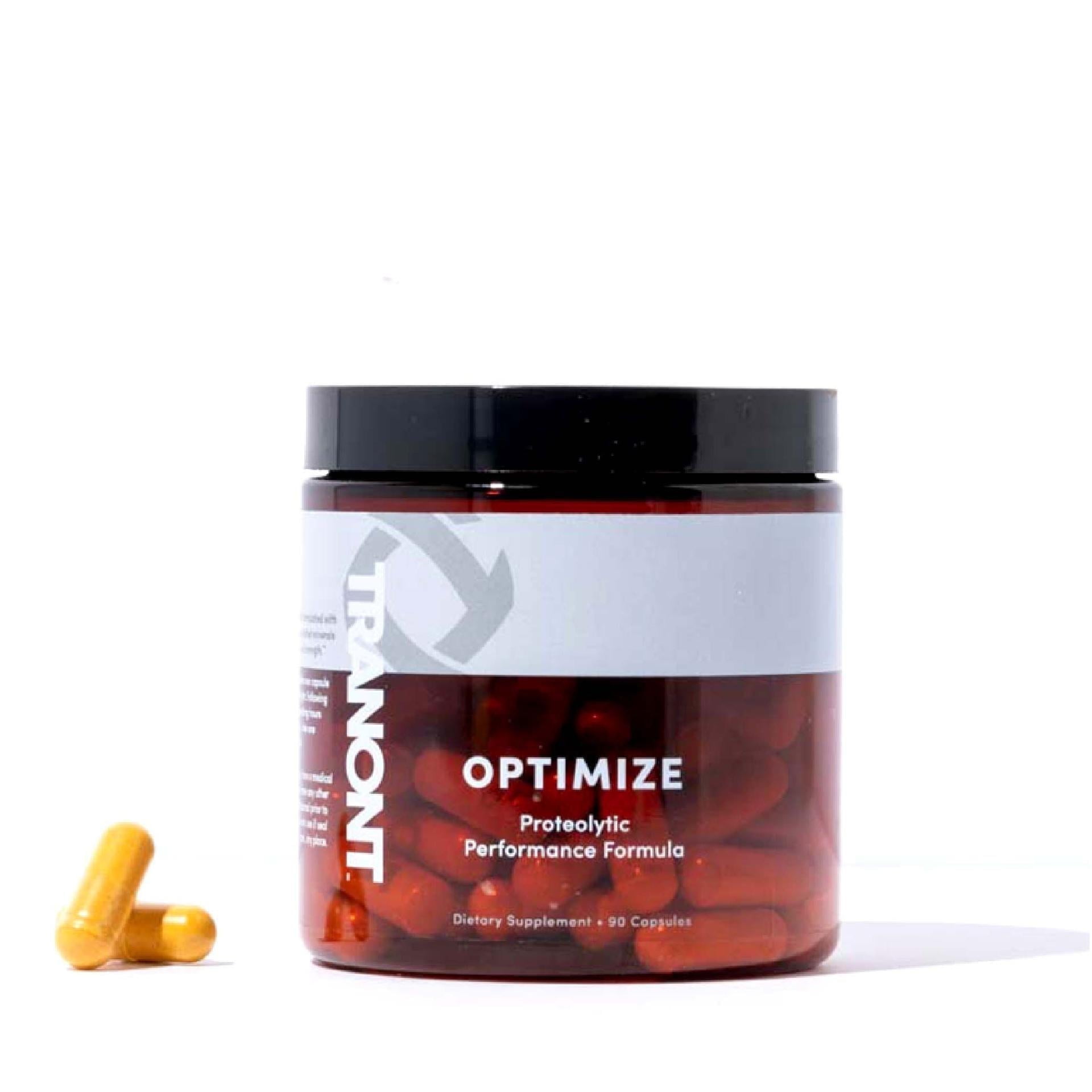 Tranont Optimize Blend - Advanced Proteolytic Performance Formula - Physical Repair & Recovery Improved Digestion- 90 Capsules