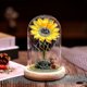 thumbnail image 1 of Regalos de girasol KEWITY flores artificiales en cúpula de cristal regalos únicos para CUMPLEAÑOS Navidad, 1 of 1