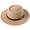 Camel, variant on Women Vintage Wide Brim Warm Wool Fedora Hat Belt Panama Hat Felt Jazz Hat