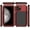 Red, variant on for iPhone 11 Case, 360 Full Body Protective Cover Heavy Duty Shockproof [Tough Armour] Aluminum Alloy Metal Case with Silicone Built-in Screen Protector for Apple iPhone 11 6.1 Inch - Red