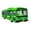 Green, variant on HIOYAKY Simulation Remote Control Car City & Coach Bus Toy for Kids, Realistic Bus Model with Opening Doors, Light & Sound Effects, Play Vehicle Toy Gift for Boys