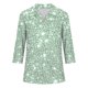 thumbnail image 5 of Camiseta de Solapa de Cuello en V de la Manga Superior de 3/4 de las Mujeres, Uso Diario Cómodo Casual, 5 of 9