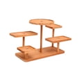 thumbnail image 2 of Soporte de exhibición de madera para encimera, decorativo, resistente, pequeño, para plantas, 2 of 9