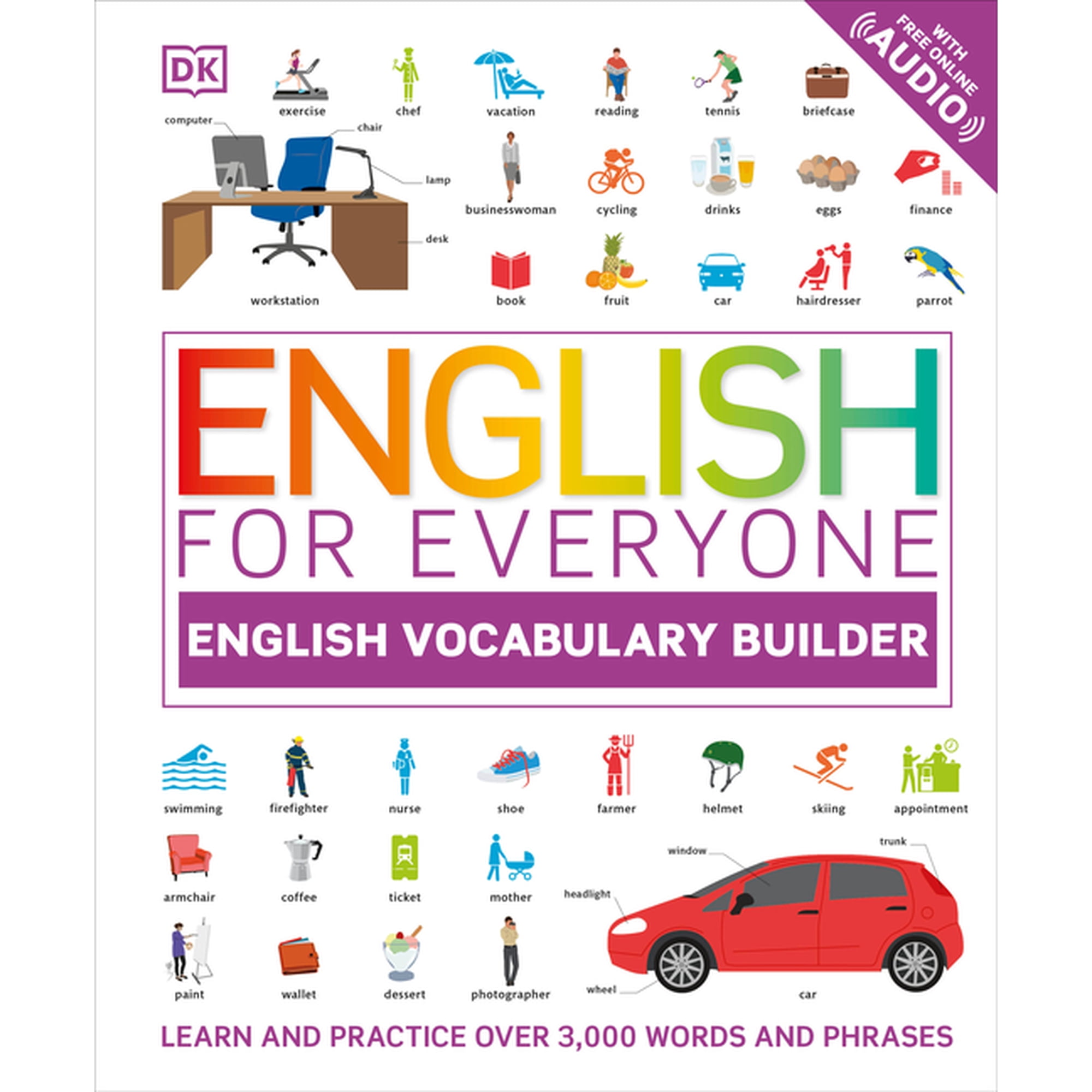 DK English for Everyone: English for Everyone: English Vocabulary Builder (Library Edition) (Hardcover)