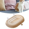 thumbnail image 3 of Cama rascadora para gatos ANGGREK ovalada de Sisal Resistente A la Abrasión, 3 of 7