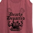 thumbnail image 3 of Disney - Haunted Mansion Parks Attraction - Dearly Departed - Women's Racerback Tank Top, 3 of 5