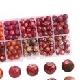 thumbnail image 2 of 200 piezas de Cuentas redondas Sunnimix Degradado rojo, 2 of 4
