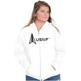 thumbnail image 4 of USSF Classic US Space Force Logo Unisex Plus Size Zip Hoodie Brisco Brands 4X, 4 of 5
