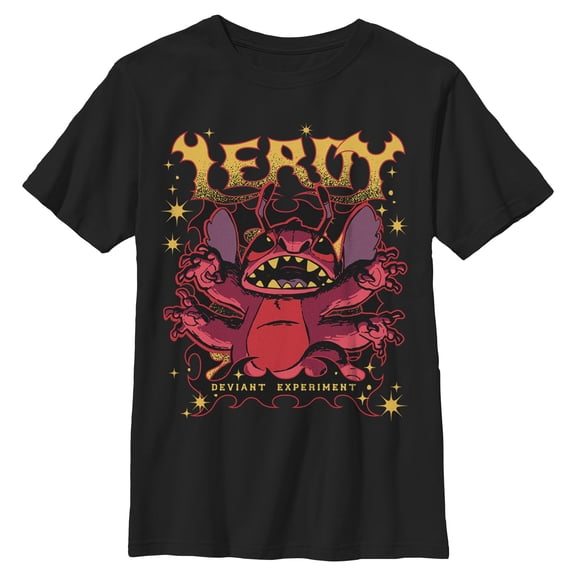 Boys Lilo & Stitch Deviant Experiment T Shirt