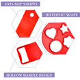 thumbnail image 2 of Pancake Making Mold Fried Egg Mold Reusable Silicone Pancake Maker With 4 Cavity (Heart Round Star) - 4 Pieces, 2 of 7