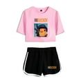 thumbnail image 2 of 2025 Hot Game Escape From Duckov Merch Game Graphic 2-Piece Outfit Women’s  Crop T-Shirts and Shorts Set for Survival RPG Game Fans, 2 of 9