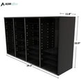 thumbnail image 6 of AdirOffice Paper Organizer Literature File Sorter, 36 Compartment, Black, 6 of 7