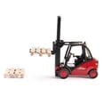 thumbnail image 4 of Linde Forklift Truck Red with 2 Pallet Accessories 1/50 Diecast Model by Siku, 4 of 6