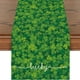 thumbnail image 1 of Camino de mesa de ayuda de cocina para decoraciones del Día de San Patricio cubierta irlandesa Primavera Verde vacaciones hogar cocina decoración central, 1 of 2