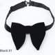 thumbnail image 1 of Pajarita de terciopelo con cuello de flores para hombre, pajarita formal, pajarita de cuerno grande, pajarita de novio, accesorios de vestir de moda, 1 of 4